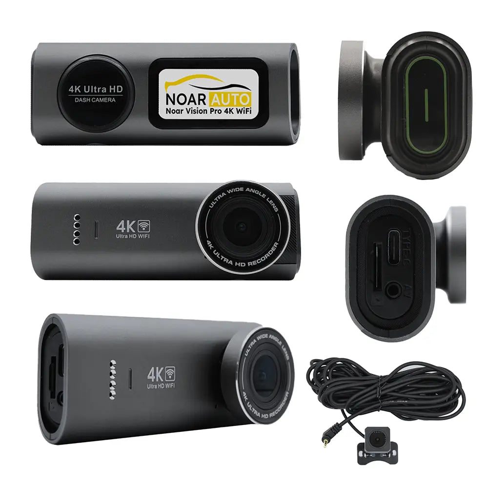 CAMERA DE BORD NOAR VISION PRO 4K + CARD 128GB CADOU