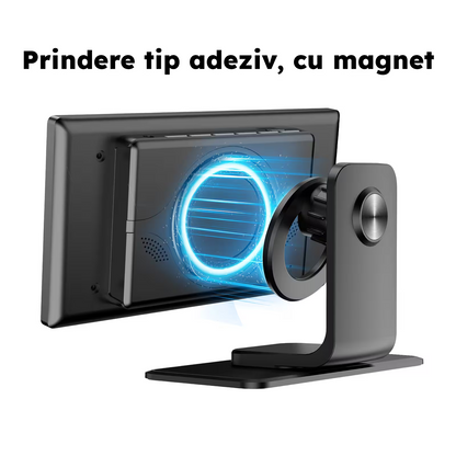 TABLETA AUTO NAVI100 CU APPLE CARPLAY & ANDROID AUTO - TOUCHSCREEN - 7 INCH - PRINDERE MAGNETICA