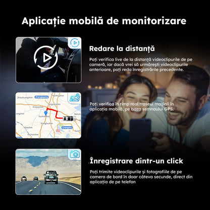 CAMERA AUTO 4G CARTELA SIM - NOAR CONNECT 4G + CARD 128GB CADOU, MONITORIZARE LA DISTANTA