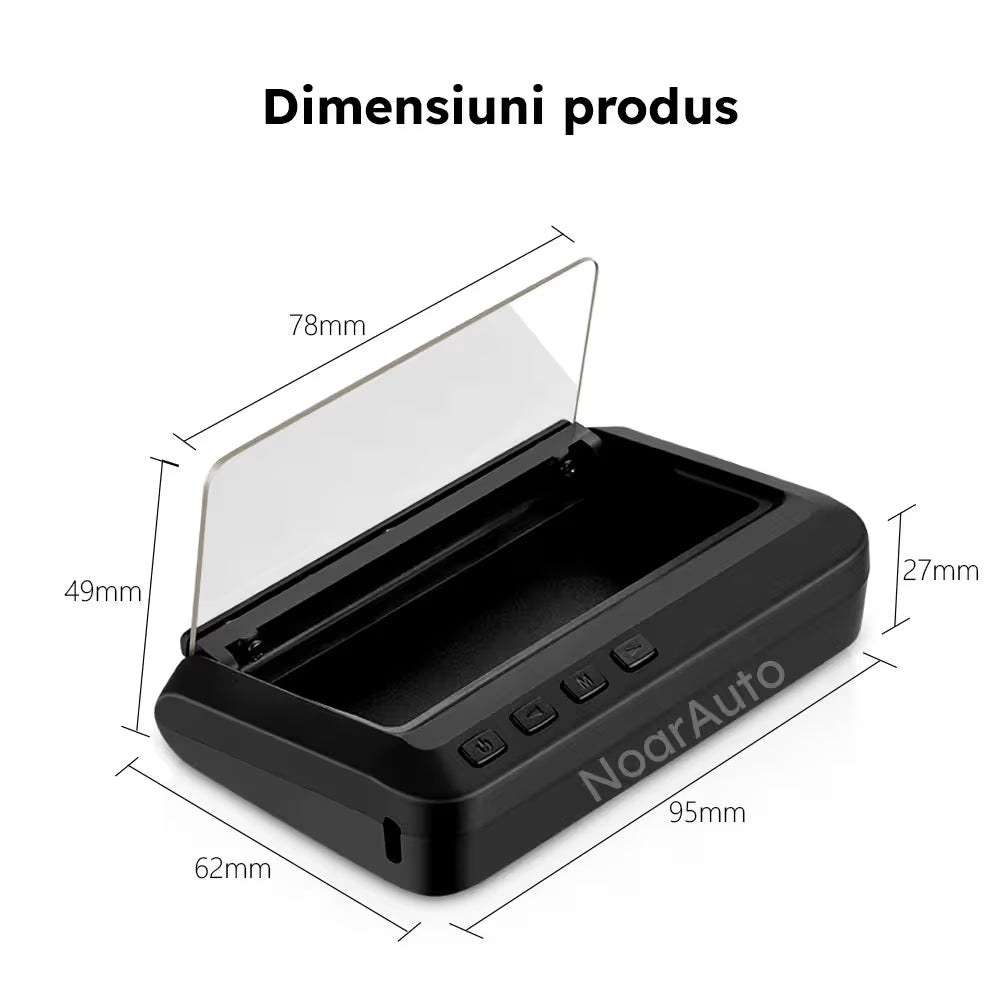 HEAD UP DISPLAY UNIVERSAL OBD2 NOAR AUTO