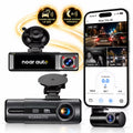 CAMERA AUTO TRIPLA - NOAR T200 TRIO 4K - FATA, INTERIOR, SPATE, SENZOR IMPACT, SUPRAVEGHERE PARCARE