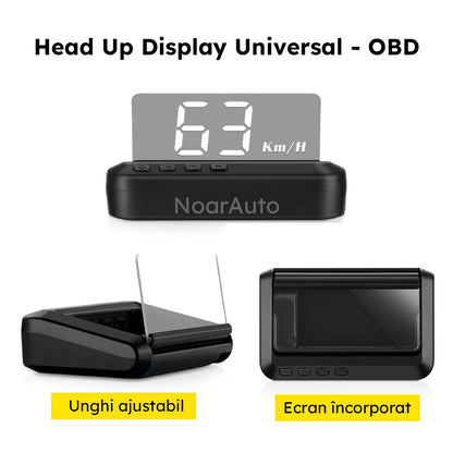 HEAD UP DISPLAY UNIVERSAL OBD2 NOAR AUTO