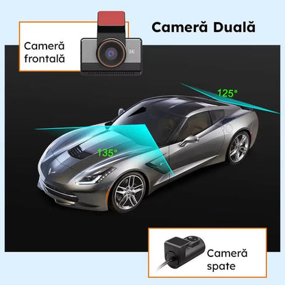 CAMERA AUTO 4G CARTELA SIM - NOAR CONNECT 4G + CARD 128GB CADOU, MONITORIZARE LA DISTANTA