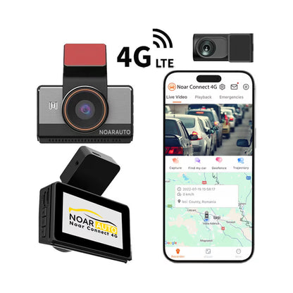 CAMERA AUTO 4G CARTELA SIM - NOAR CONNECT 4G, MONITORIZARE LA DISTANTA