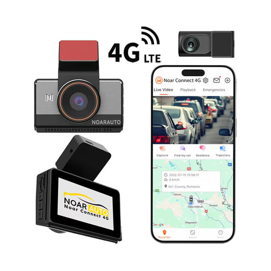 CAMERA AUTO 4G CARTELA SIM - NOAR CONNECT 4G, MONITORIZARE LA DISTANTA