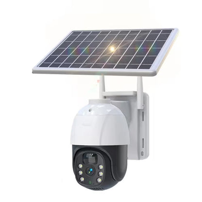 CAMERĂ SUPRAVEGHERE 2K, CONEXIUNE 4G, PANOU SOLAR, VEDERE 360, CONTROL DIN APLICAȚIE