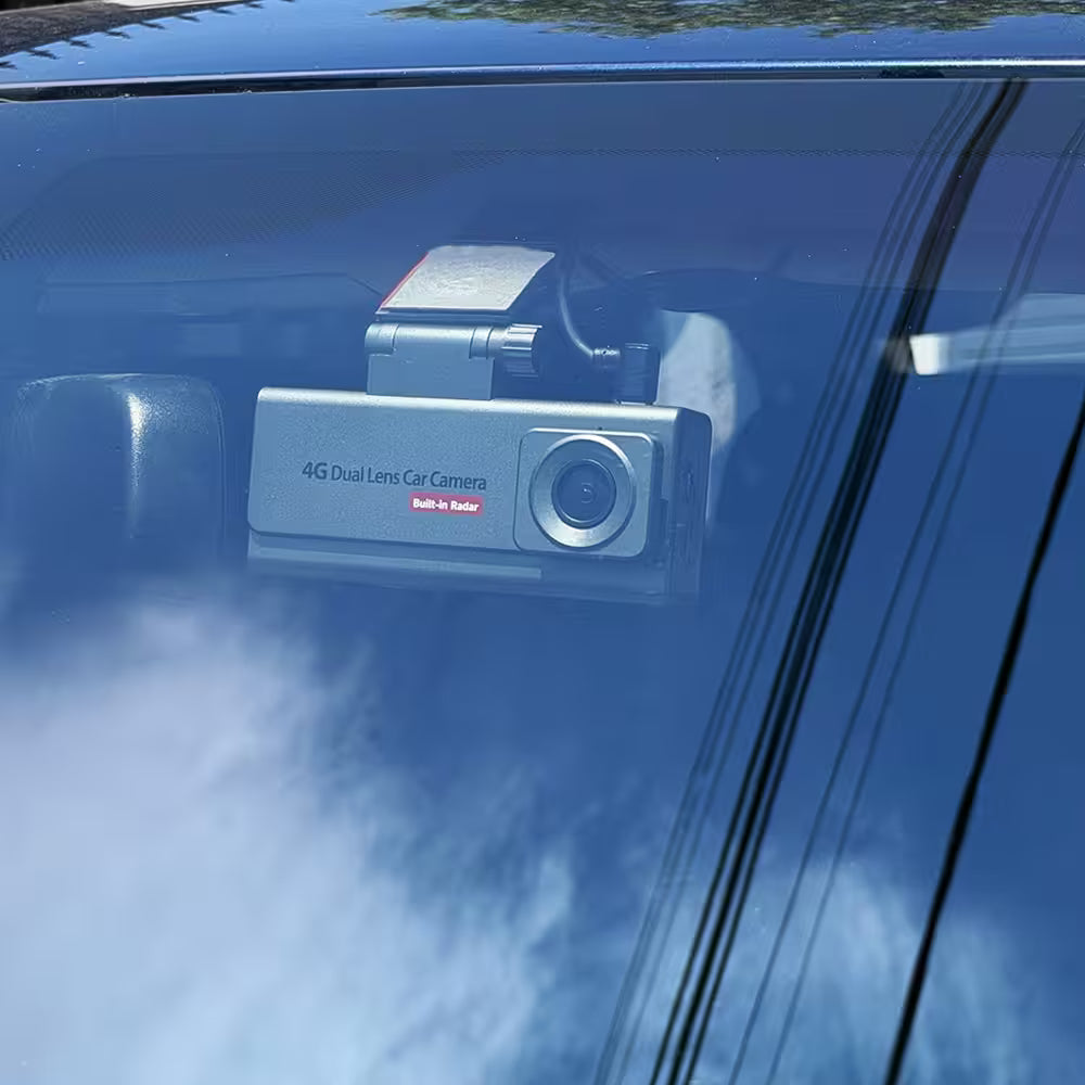 CAMERA DE BORD NOAR C200 4G - DETECTIE MISCARE, GPS, VIZIUNE NOCTURNA, FATA + INTERIOR, APLICATIE
