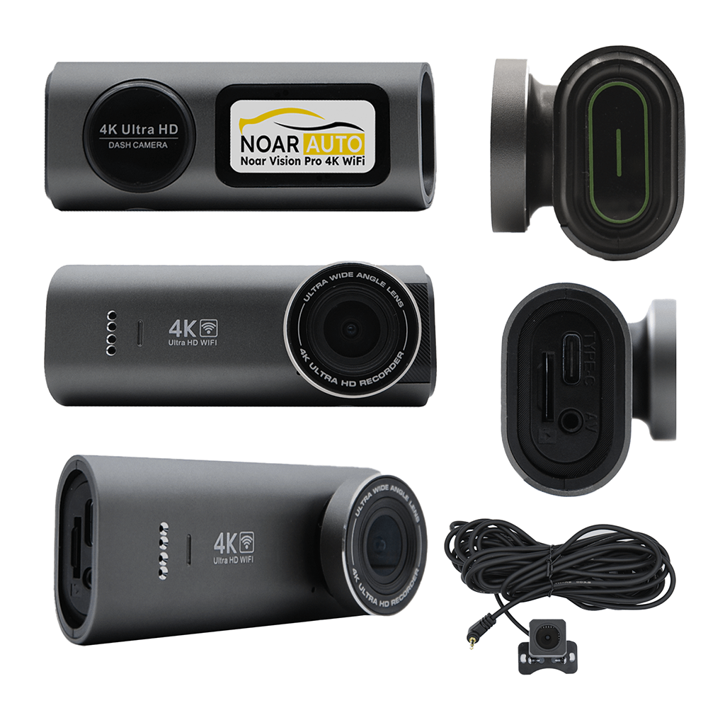 CAMERA DE BORD NOAR VISION PRO 4K + CARD 128GB CADOU
