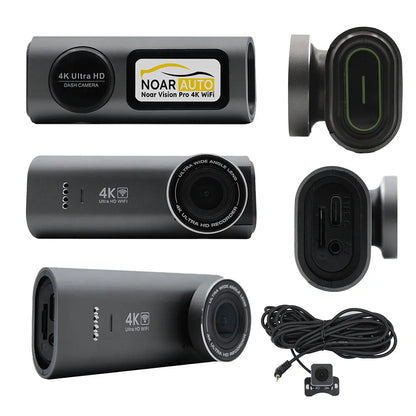 CAMERA DE BORD NOAR VISION PRO 4K + CARD 128GB CADOU