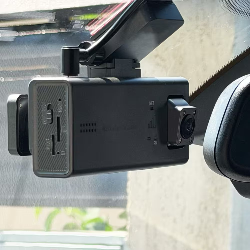 CAMERA DE BORD NOAR C200 4G - DETECTIE MISCARE, GPS, VIZIUNE NOCTURNA, FATA + INTERIOR, APLICATIE