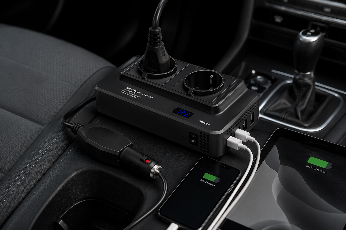 INVERTOR AUTO 200W