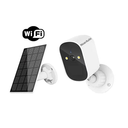 CAMERĂ DE SUPRAVEGHERE SOLARĂ FIXĂ WIFI 2K, VEDERE NOCTURNĂ, AUDIO BIDIRECȚIONAL, CONTROL DIN APLICAȚIE