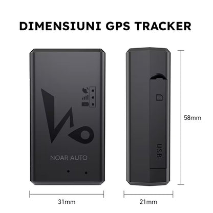 GPS TRACKER CU CARTELA SIM 4G - GPS100 NOAR AUTO - MAGNETIC, ACUMULATOR INTEGRAT