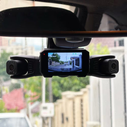 CAMERA DE BORD NOAR Q100 WIFI - 4 CANALE, 4K + FULL HD, GPS, TOUCHSCREEN, FILMARE NOCTURNA