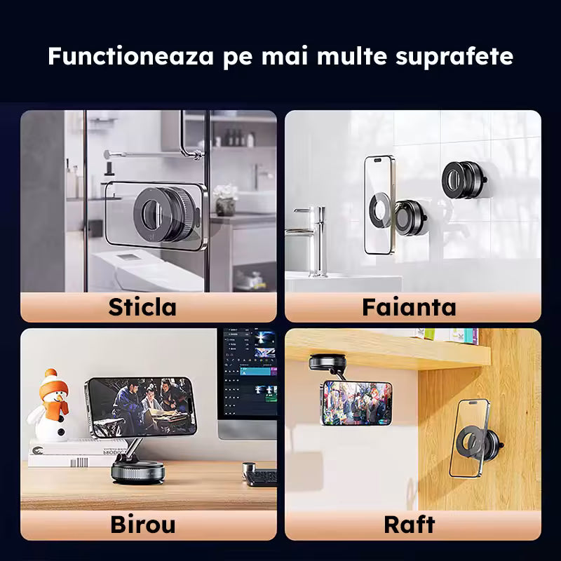 SUPORT MAGNETIC TELEFON NOAR S100 CU VENTUZA